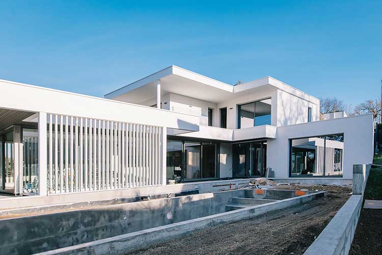 Construction villa à Royan | Réalisations constructions individuelles EGCM Entreprise générale de construction BTP Royan Charente Maritime