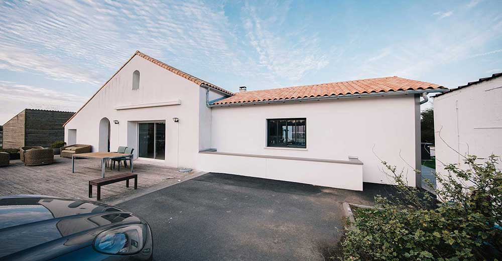 Extension à Saint Augustin | Réalisations extensions bâtiments EGCM Entreprise générale de construction BTP Royan Charente Maritime