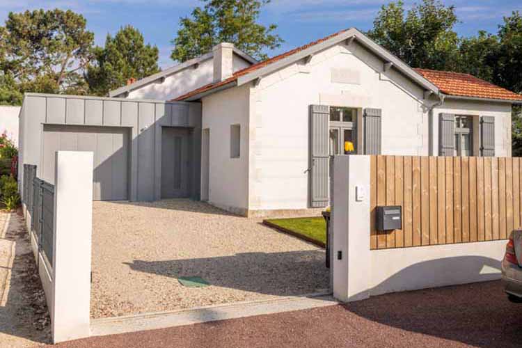 Extension et rénovation d'une maison à St Palais sur Mer | Extensions bâtiments EGCM Entreprise générale de construction BTP Royan Charente Maritime