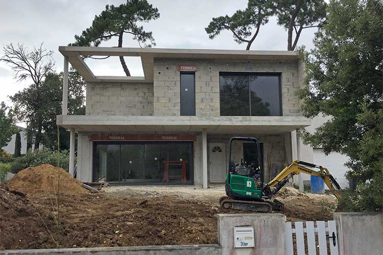 Extension de villa à Saint Palais | Extensions bâtiments EGCM Entreprise générale de construction BTP Royan Charente Maritime