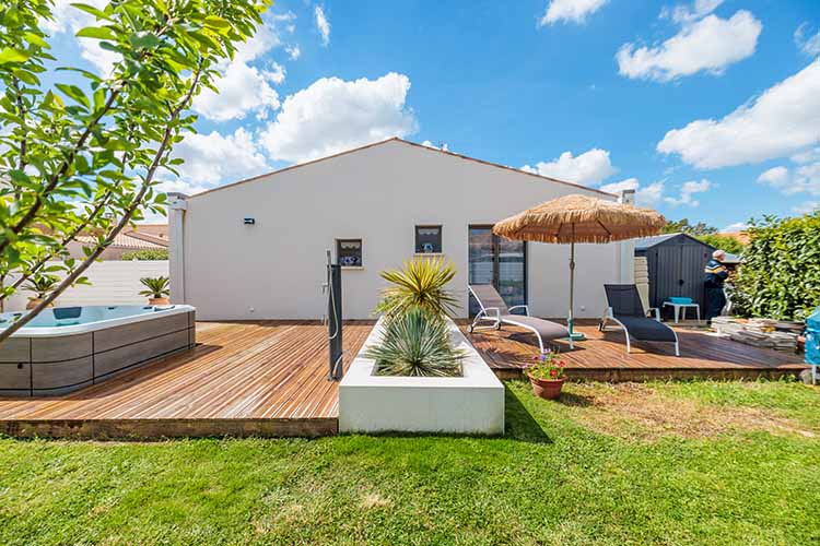 villa à Saint Palais  | Réalisations extension et rénovation bâtiments EGCM Entreprise générale de construction BTP Royan Charente Maritime