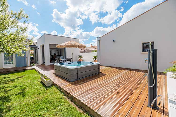 villa à Saint Palais  | Réalisations extension et rénovation bâtiments EGCM Entreprise générale de construction BTP Royan Charente Maritime