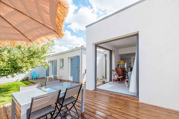 villa à Saint Palais  | Réalisations extension et rénovation bâtiments EGCM Entreprise générale de construction BTP Royan Charente Maritime