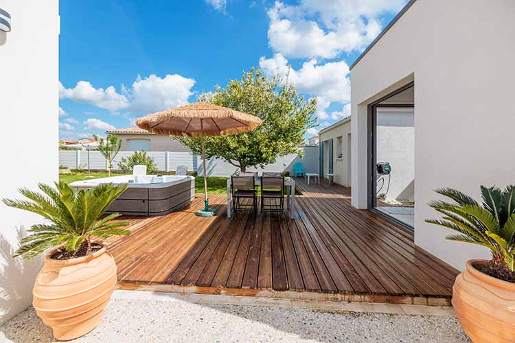 villa à Saint Palais  | Réalisations extension et rénovation bâtiments EGCM Entreprise générale de construction BTP Royan Charente Maritime