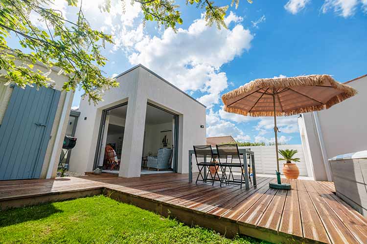 villa à Saint Palais  | Réalisations extension et rénovation bâtiments EGCM Entreprise générale de construction BTP Royan Charente Maritime