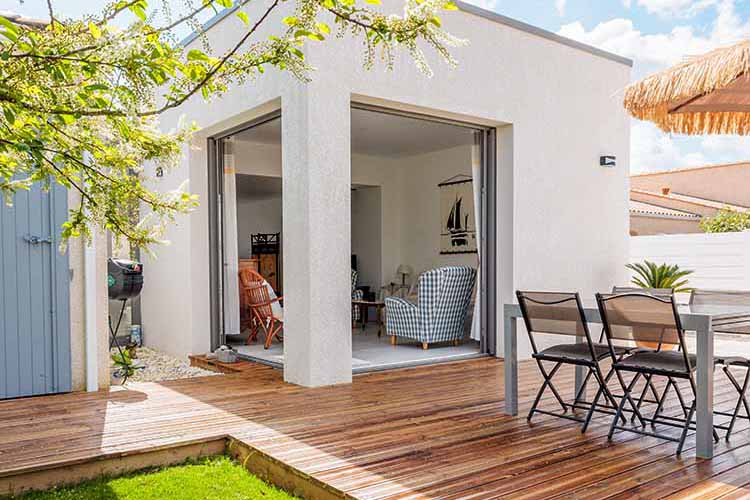 villa à Saint Palais  | Réalisations extension et rénovation bâtiments EGCM Entreprise générale de construction BTP Royan Charente Maritime